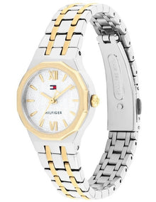 Mackenzie Two Tone Stainless Steel Dial Watch in Silver