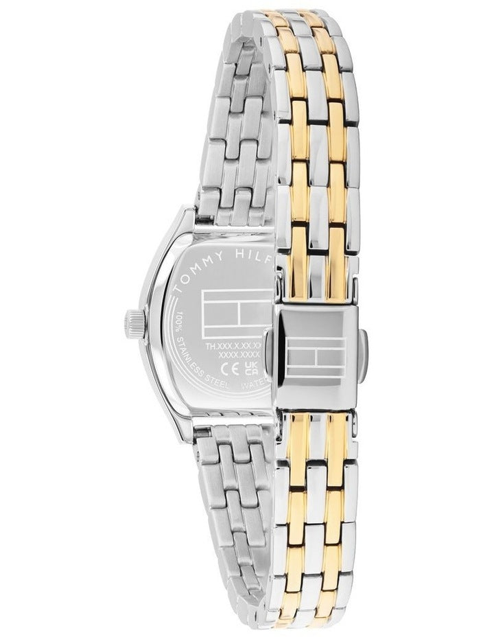 Norah Stainless Steel & Ionic Plated Thin Steel Dial Watch in Emerald Green