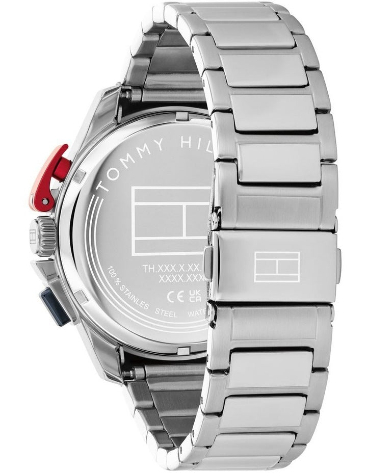 Stainless Steel Dial Watch in Blue