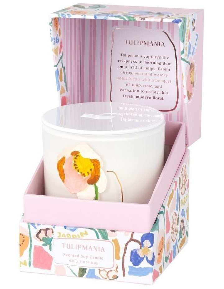 Tulipmania Scented Candle 420g