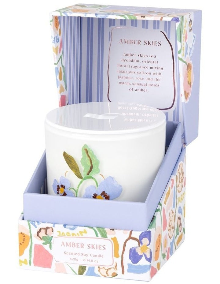 Amber Skies Scented Candle 420g