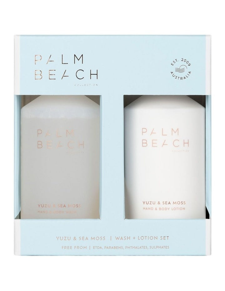 Hand And Body Wash + Lotion Set