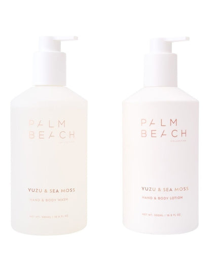 Hand And Body Wash + Lotion Set
