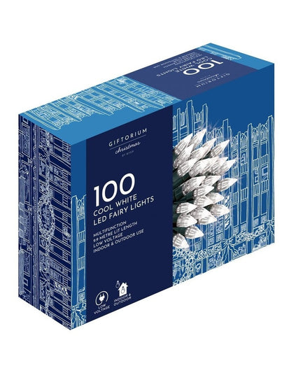 100 LED Cool White Elite Multifunction Fairy Lights