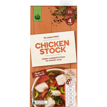 Woolworths Chicken Liquid Stock 1l
