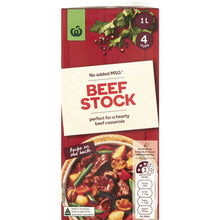 Woolworths Beef Liquid Stock 1l