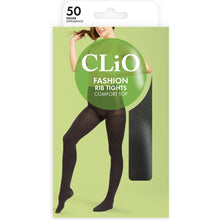 Clio Rib Tights 5- Denier Tall-Extra Tall Each