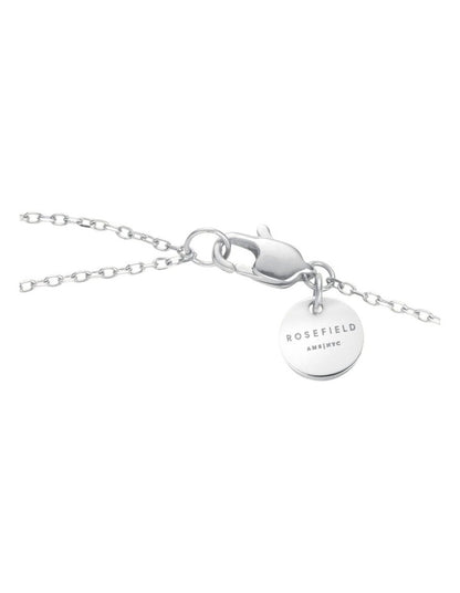 Mix Soft Crystal Necklace in Silver-Tone