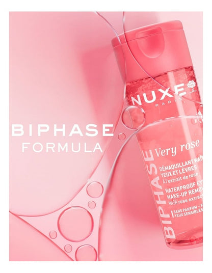 Very Rose Biphase Eyes and Lips Waterproof Make Up Remover 100ml