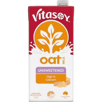 Vitasoy Unsweetened Oat Long Life Milk UHT 1L
