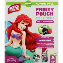 Snacktacular Fruit Pouch Apple & Mixed Berries Puree 90g x 5 pack