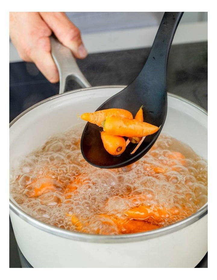 Soft Grip Slotted Spoon Mineral Water