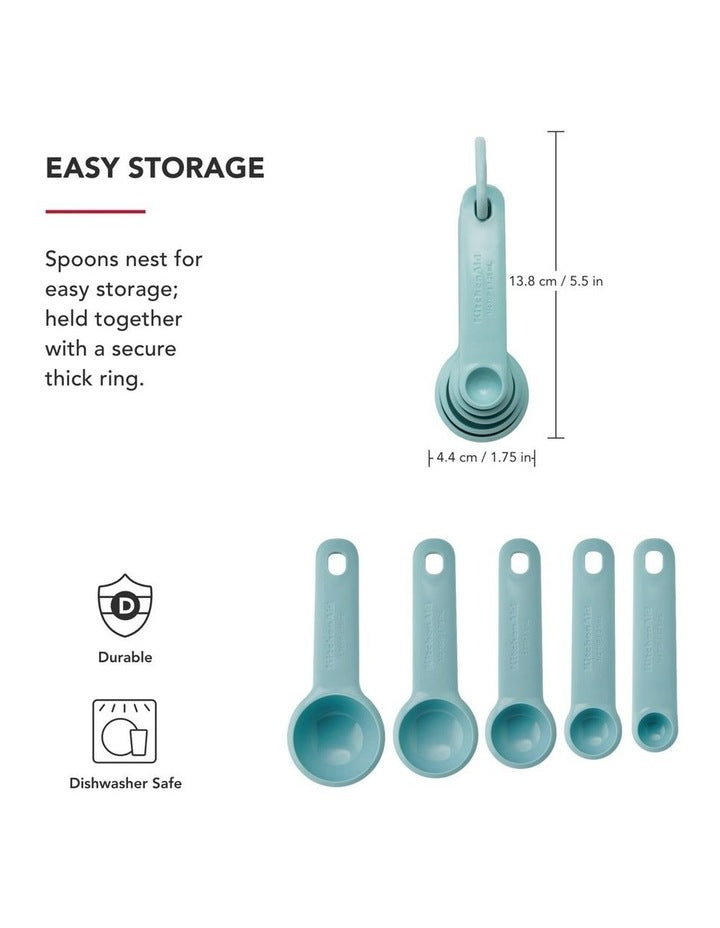 5pc Measuring Spoon Set Mineral Water