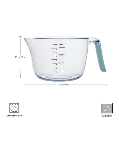 Mixing and Measuring Bowl with Handle Mineral Water