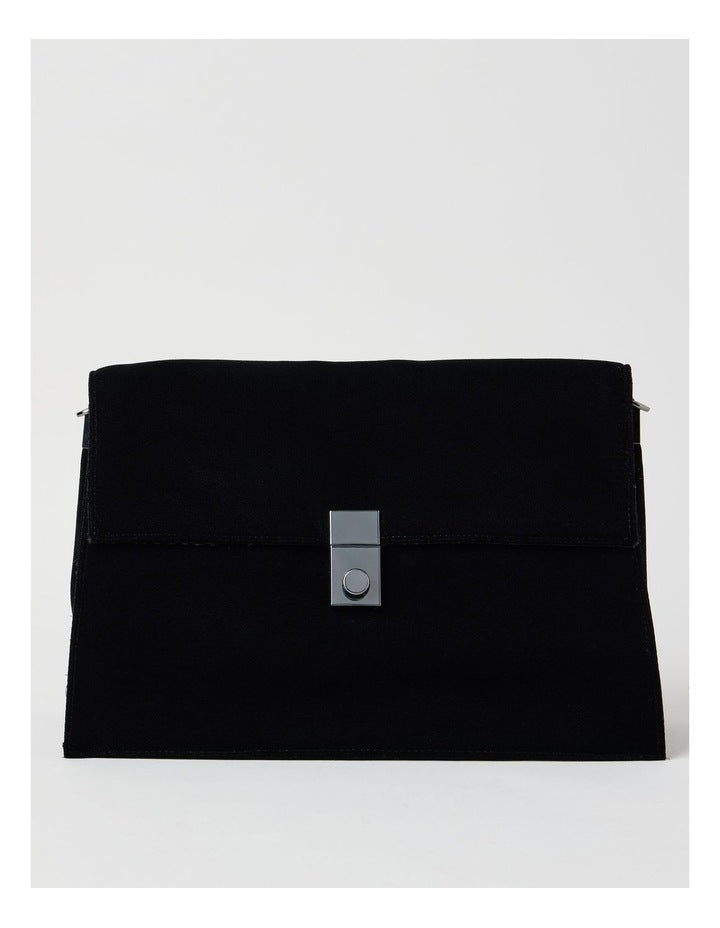 Bethany Clutch Bag in Black