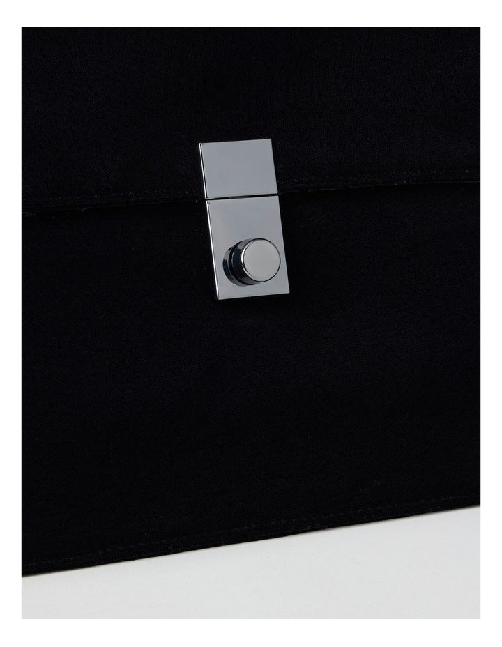 Bethany Clutch Bag in Black