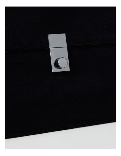 Bethany Clutch Bag in Black