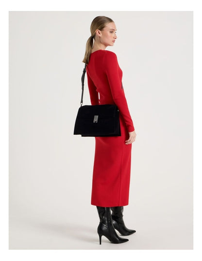 Bethany Clutch Bag in Black