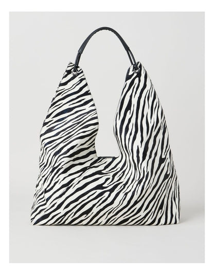 Bree Shoulder Bag in Zebra