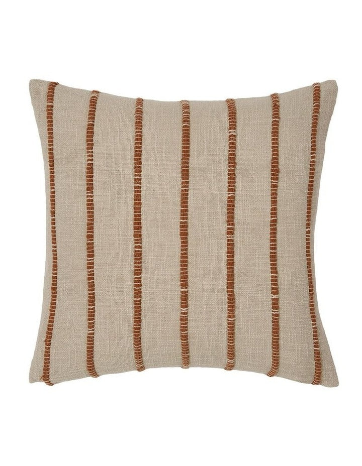 Elton Cotton Cushion 48x48cm in Ginger