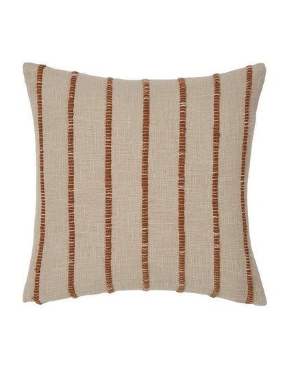 Elton Cotton Cushion 48x48cm in Ginger