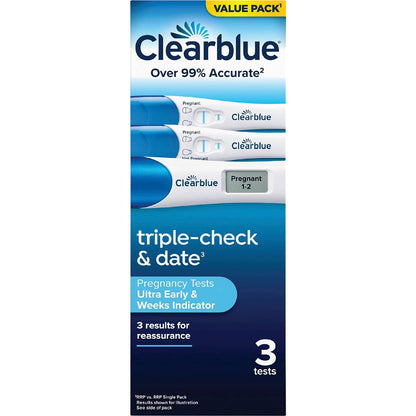 Clearblue Pregnancy Test Combo Pack 3 pack