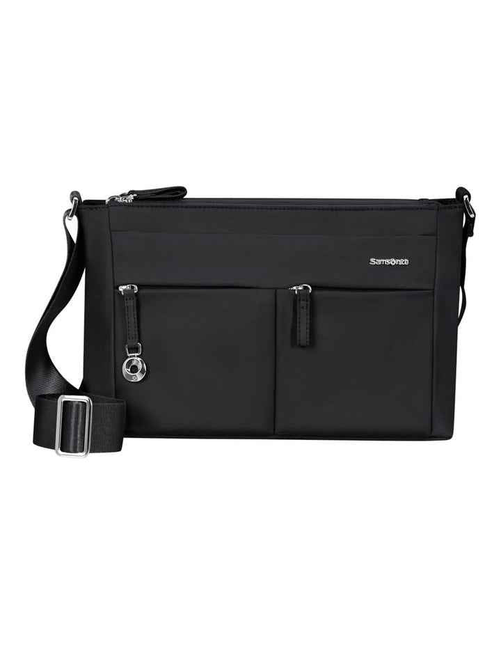 Move 5.0 Horiz. Shoulder Bag+flap In Black
