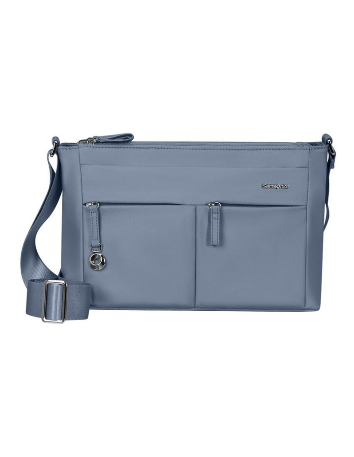 Move 5.0 Horiz. Shoulder Bag + Flap In Storm Blue