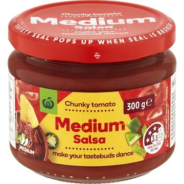 Woolworths Medium Salsa 300g