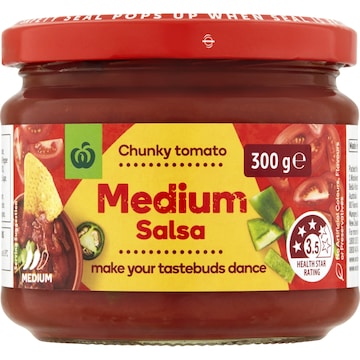 Woolworths Medium Salsa 300g