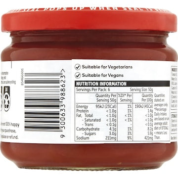 Woolworths Medium Salsa 300g