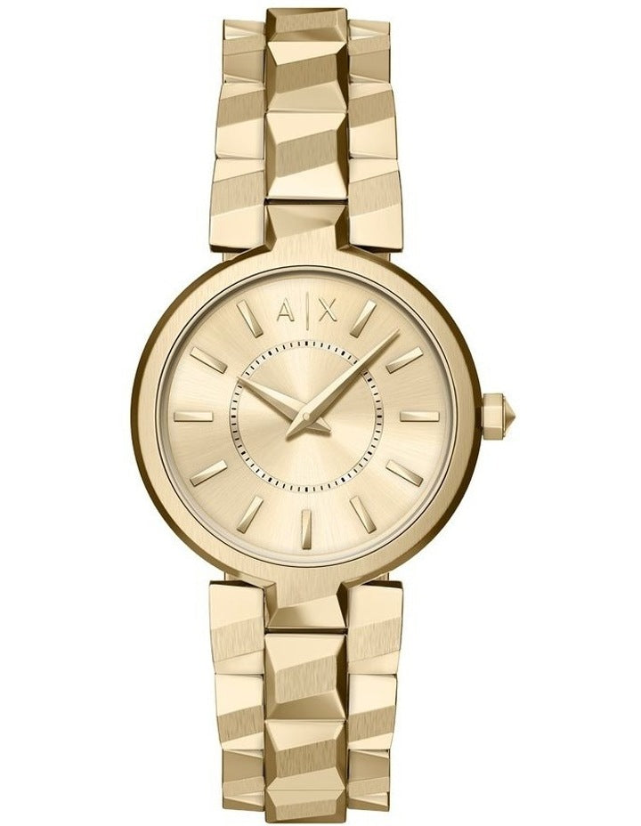 Analogue Watch AX4407 in Gold