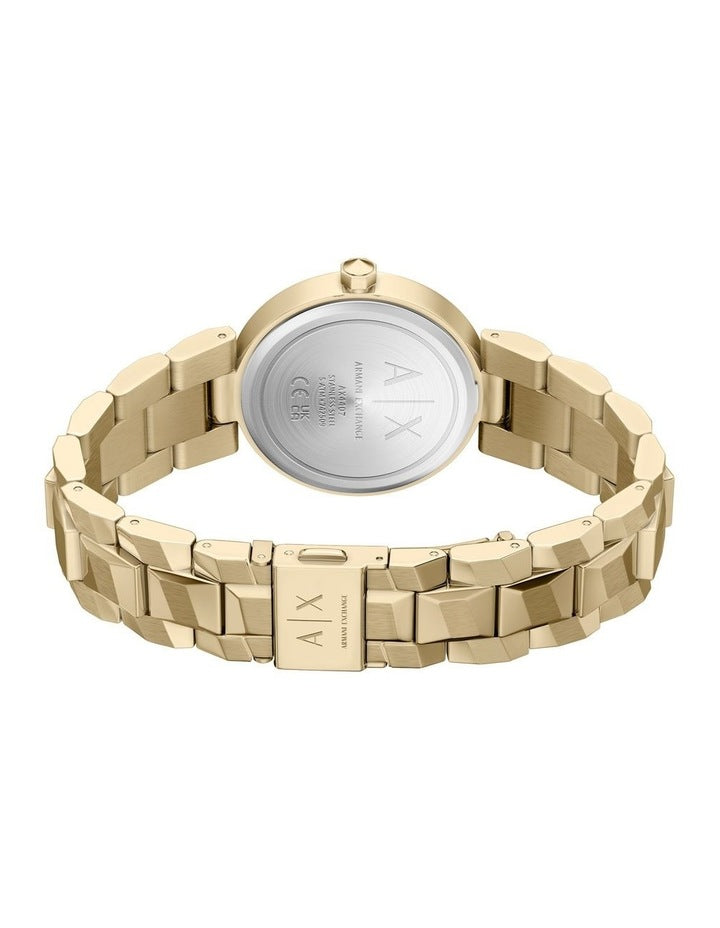Analogue Watch AX4407 in Gold