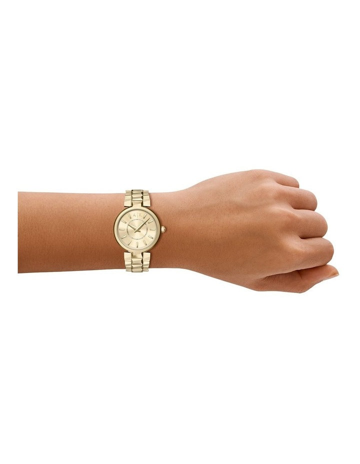 Analogue Watch AX4407 in Gold