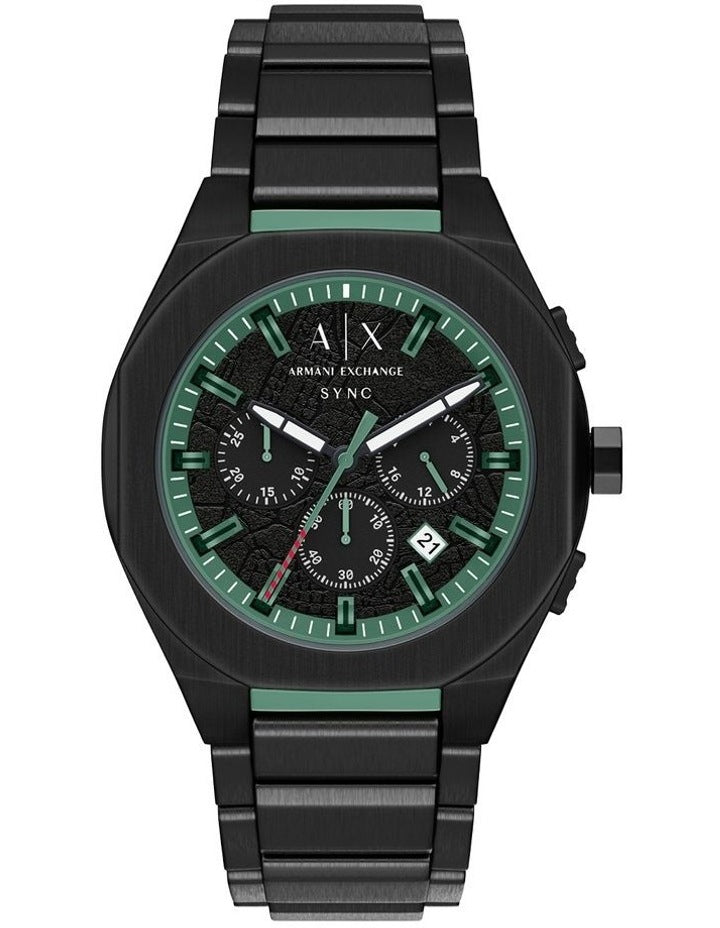 Chronograph Watch AX4294 in Black
