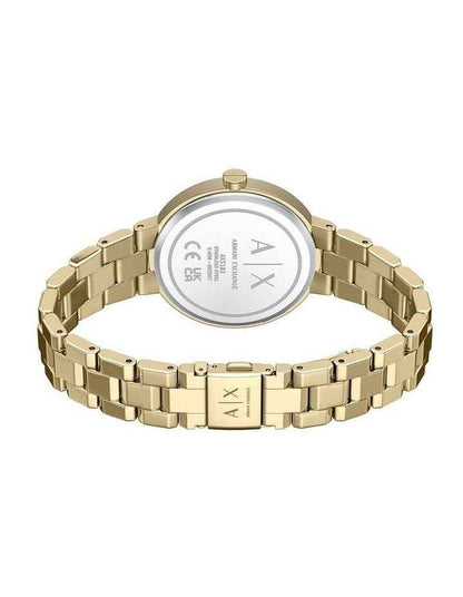 Analogue Watch AX7177SET in Gold