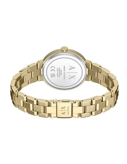 Analogue Watch AX7177SET in Gold