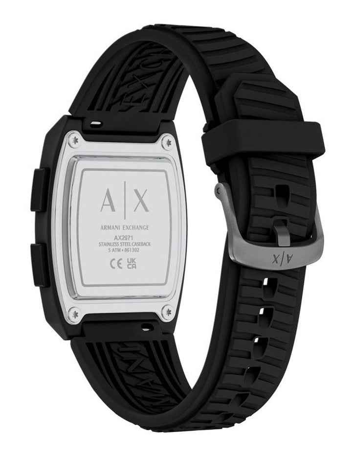 Analogue Watch AX2971 in Black