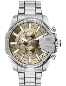 Mega Chief Slim Chronograph Watch DZ4702 in Silver