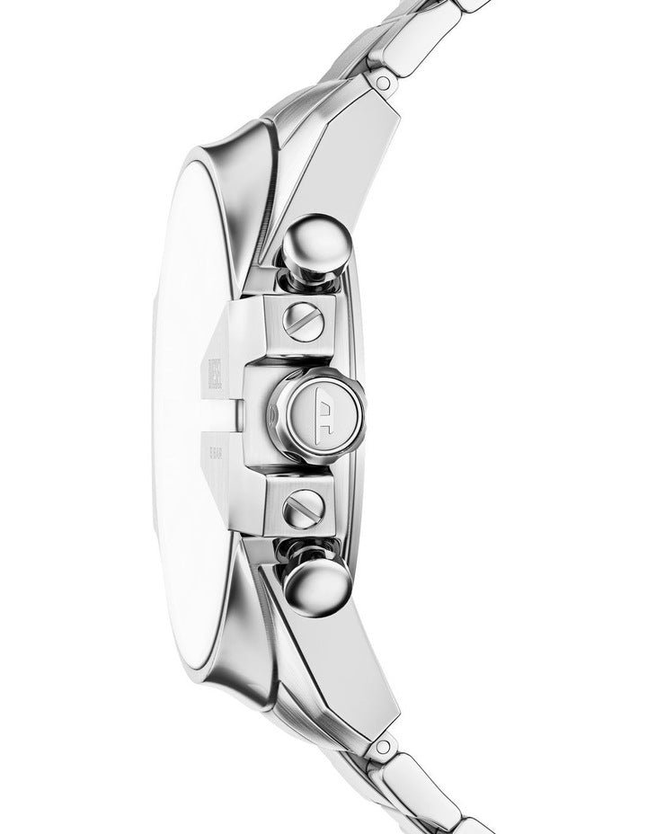 Mega Chief Slim Chronograph Watch DZ4702 in Silver