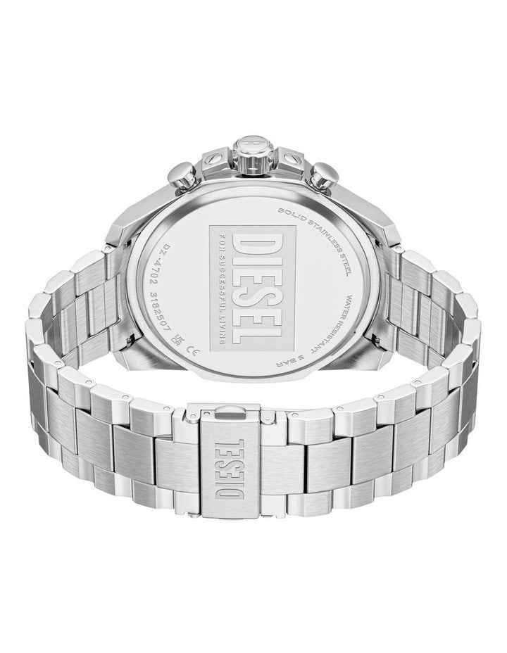 Men's Chronograph Watch - Silver Stainless Steel