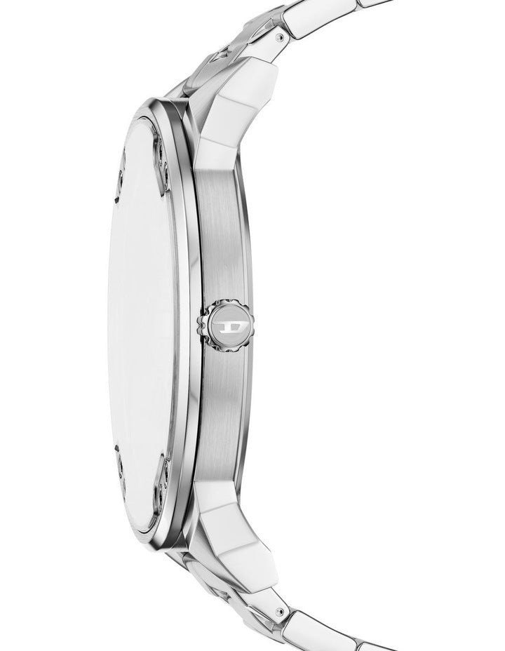 Mr. Daddy Slim Chronograph Watch DZ7495 in Silver