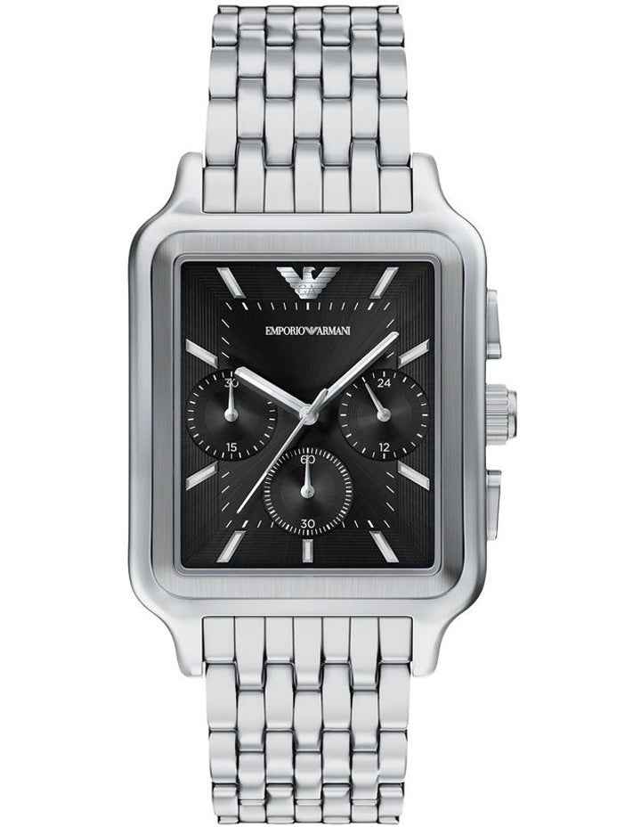 Chronograph Watch AR11751 in Silver