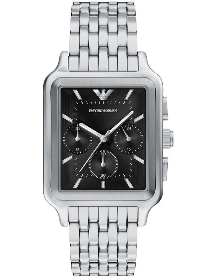 Chronograph Watch AR11751 in Silver