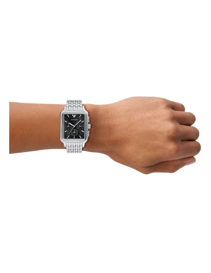 Chronograph Watch AR11751 in Silver