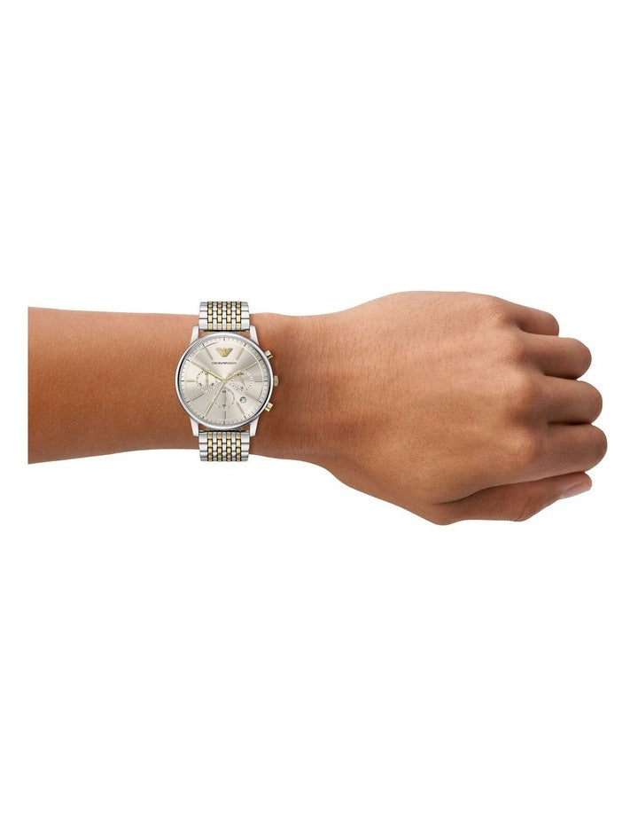 Chronograph Watch AR11773 in Silver