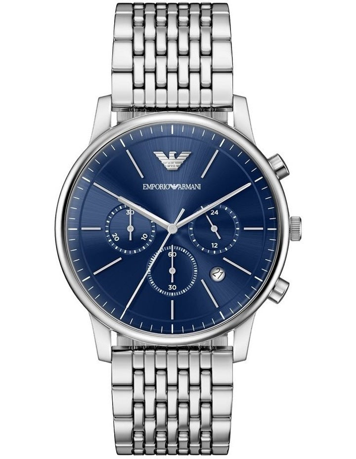 Chronograph Watch AR11771 in Silver