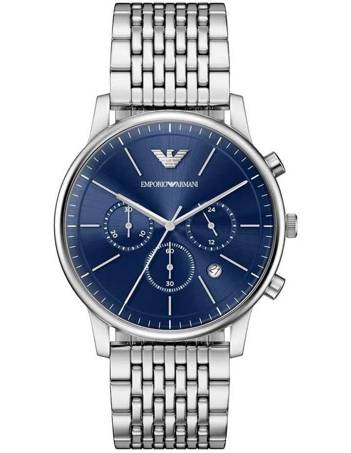Chronograph Watch AR11771 in Silver