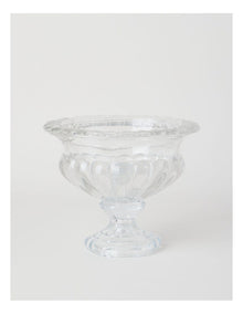 Glass Alcot Pedestal Vase 25cm