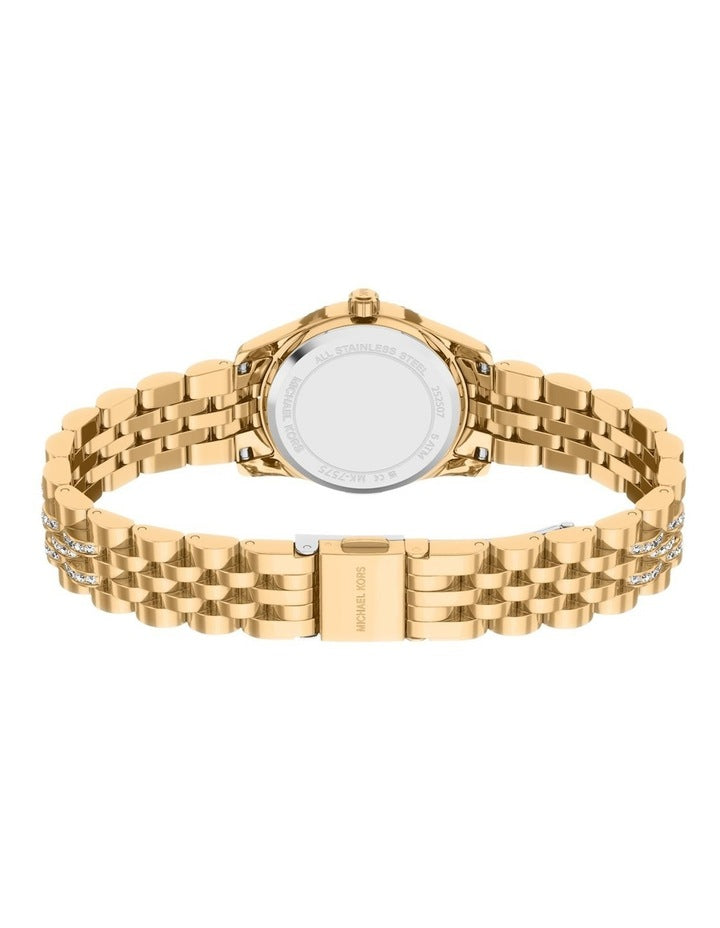 Lexington Analogue Watch MK7575 in Gold